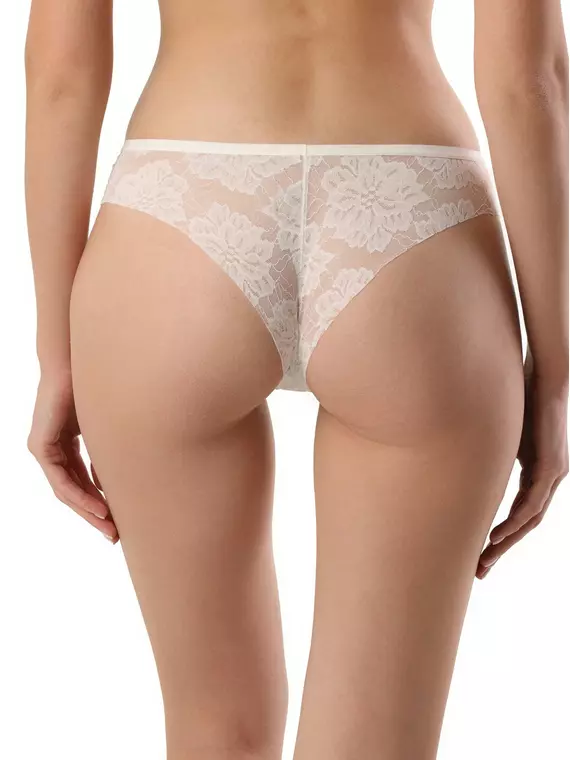 Бесшовные женские трусы «танга» с низкой линией талии eva rp6054 приглушенно-белый, 20С-0047КСП, 94/S, CONTE ELEGANT,  - 2