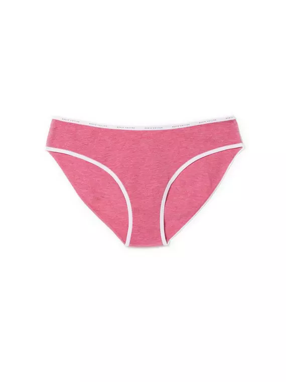 Трусы женские бикини basic conte lb 644 pink melange, , 90/XS, CONTE ELEGANT, - 3