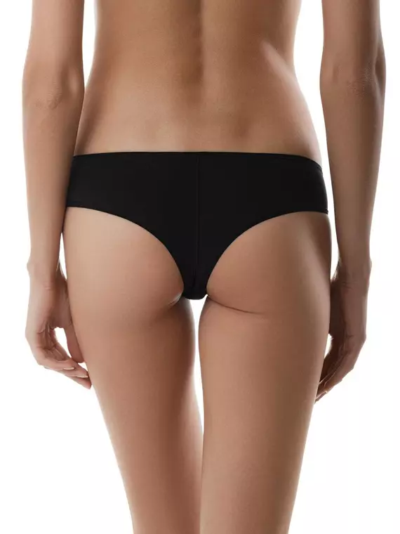 Трусы женские conte "бразилиана" glamor lbr 649 (на вешалке) черный, 16С-266ТСП, 90/XS, CONTE ELEGANT,  - 2