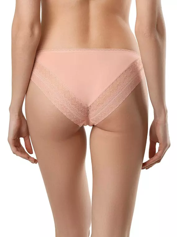 Трусы женские conte "бикини" macramer art lb 774 (в коробке) powder pink, , 94/S, CONTE ELEGANT, - 4