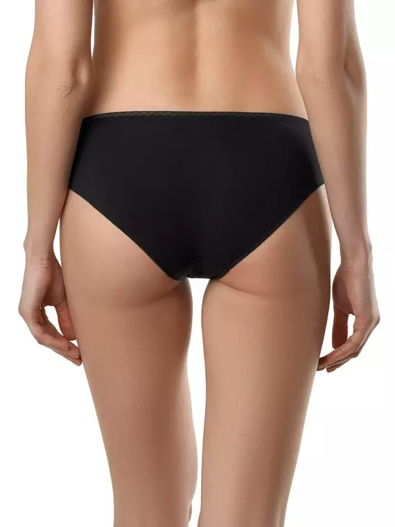 Трусы женские conte "бикини" macramer art lb 775 (в коробке) black, , 102/L, CONTE ELEGANT, - 2