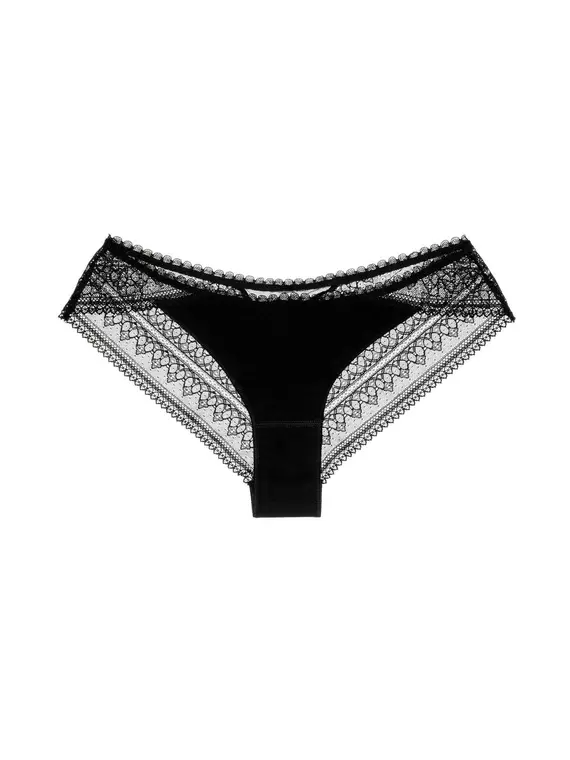 Трусы женские conte "бикини" delicate lb 768 (в коробке) nero, 17С-453ТСП, 90/XS, CONTE ELEGANT,  - 3