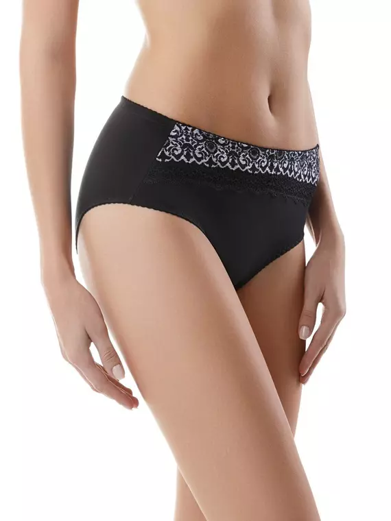 Трусы женские "бикини" grace lb 793 (в коробке) nero, , 102/L, CONTE ELEGANT, - 1