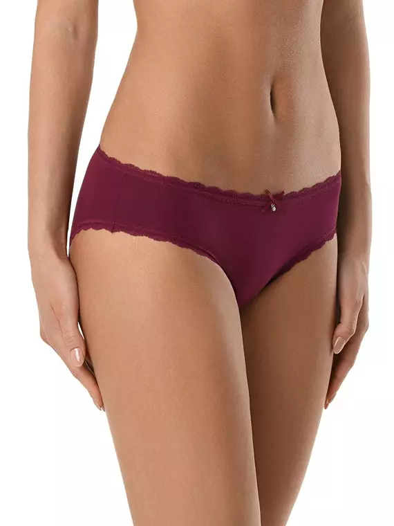 Трусы женские "слип" secret charm lb 986 (в коробке) bordo, 18С-772ТСП, 90/XS, CONTE ELEGANT,  - 1