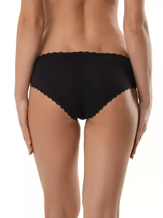 Трусы женские "хипстер" secret charm lhp 988 (в коробке) black, 18С-774ТСП, 90/XS, CONTE ELEGANT,  - 2