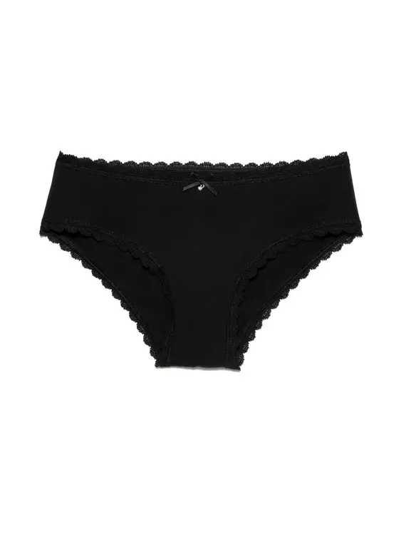 Трусы женские "хипстер" secret charm lhp 988 (в коробке) black, 18С-774ТСП, 90/XS, CONTE ELEGANT,  - 3