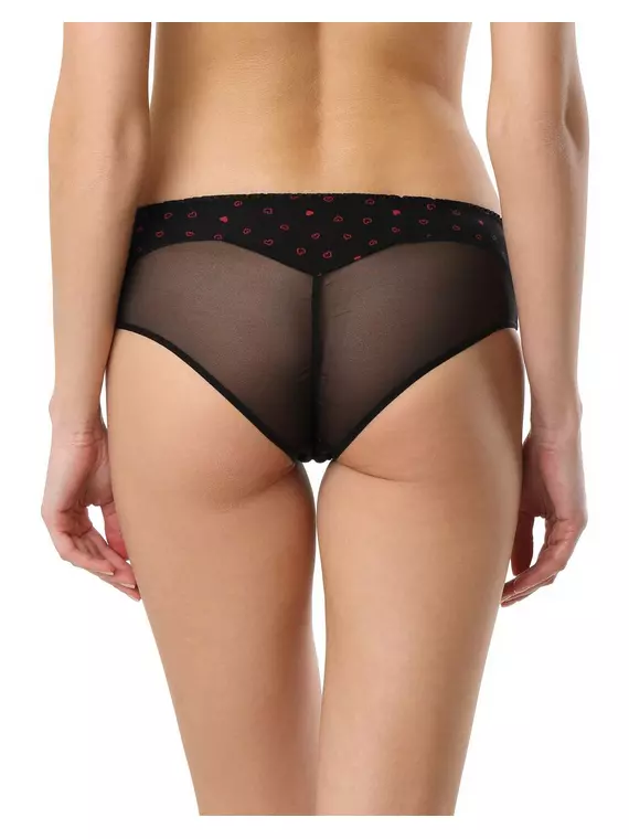 Трусы женские "хипстер" tru-la-la lhp 1013 (в коробке) black, 18С-801ТСП, 90/XS, CONTE ELEGANT,  - 2