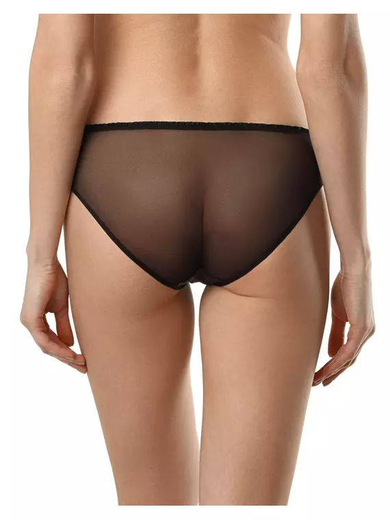 Трусы женские "бикини" tru-la-la lb 1012 (в коробке) black, , 90/XS, CONTE ELEGANT, - 2