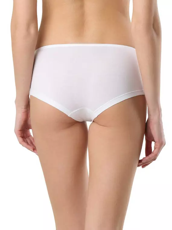 Трусики женские "шортики" средней посадки basic collection lsh 2015 white, 20С-1055ТСП, 90/XS, CONTE ELEGANT,  - 2