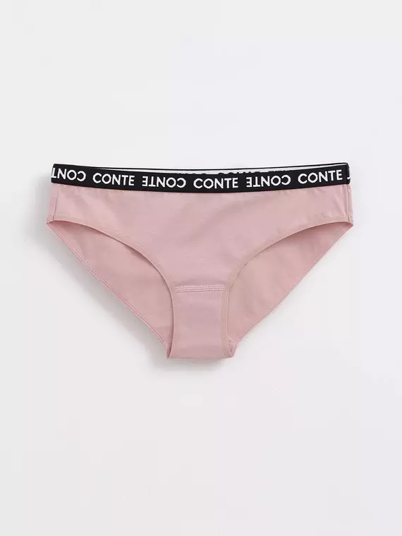 Трусы женские «бикини» из премиального хлопка energy lb 1296 wood rose, , 102/L, CONTE ELEGANT, - 1