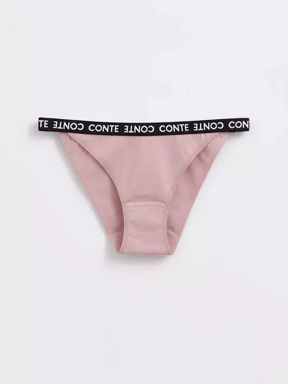 Трусы женские «танга» из премиального хлопка energy lta 1293 wood rose, , 90/XS, CONTE ELEGANT, - 3