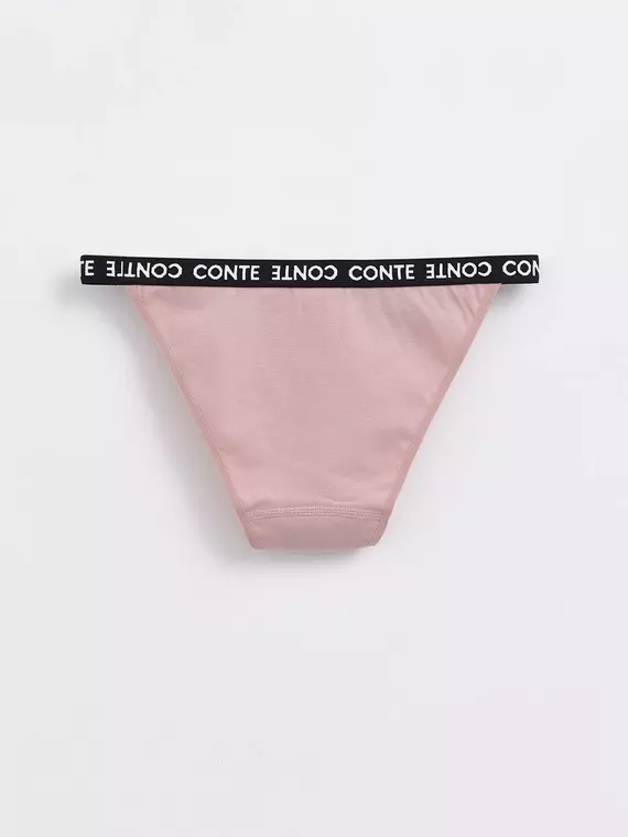 Трусы женские «танга» из премиального хлопка energy lta 1293 wood rose, , 90/XS, CONTE ELEGANT, - 4