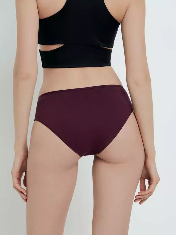 Трусы женские basic collection conte lb 2002.1 bordo, 22С-2025ТСП, 90/XS, CONTE ELEGANT,  - 2