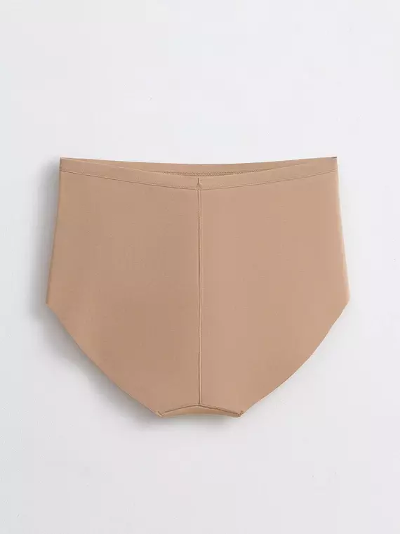 Трусы женские "слип" с высокой посадкой suprema rp2078 телесный, 19С-0035КСП, 114/3XL, CONTE ELEGANT,  - 4
