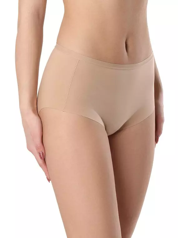 Трусы женские "слип" с высокой посадкой suprema rp2078 телесный, 19С-0035КСП, 114/3XL, CONTE ELEGANT,  - 1