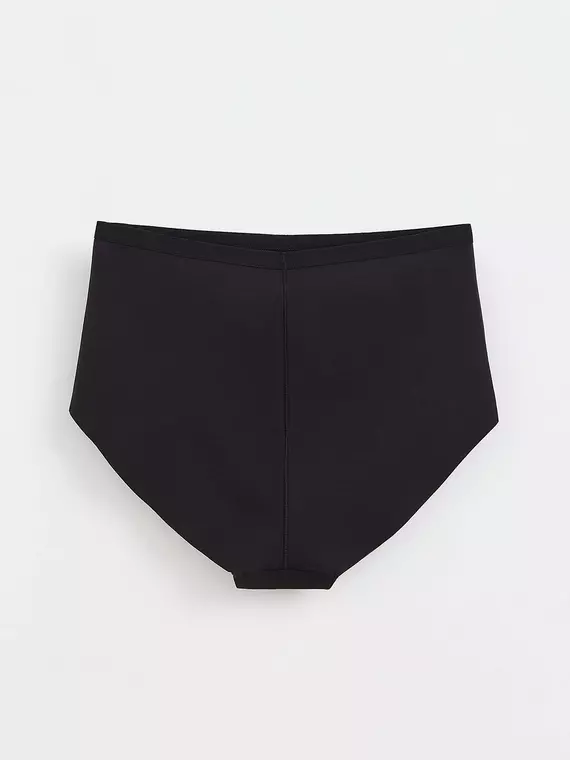 Трусы женские "слип" с высокой посадкой suprema rp2078 черный, 19С-0035КСП, 110/XXL, CONTE ELEGANT,  - 4