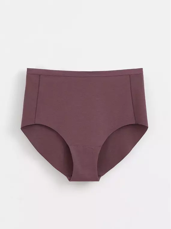 Трусы женские "слип" с высокой посадкой suprema rp2078 ирис, 19С-0035КСП, 110/XXL, CONTE ELEGANT,  - 3