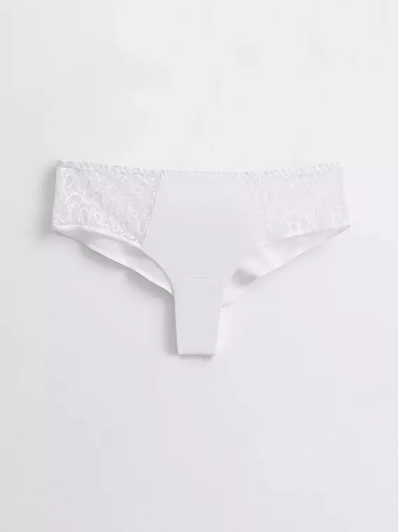 Трусы женские "бриф" с низкой линией талии voile rp1083 белый, 20С-0006КСП, 94/S, CONTE ELEGANT,  - 4