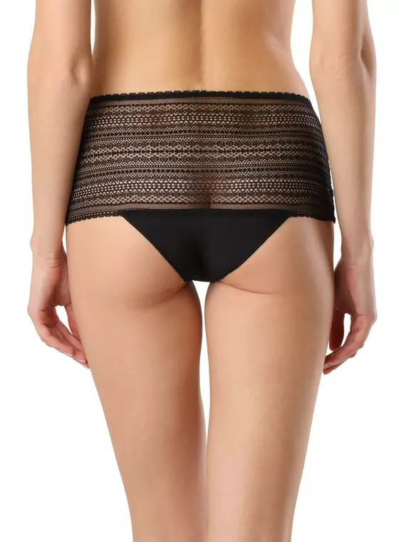 Трусы женские "брифы" с высокой линией талии vintage rp1073 черный, 20С-0019КСП, 94/S, CONTE ELEGANT,  - 2