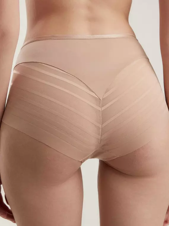 Трусы женские  "слип" с высокой линией талии  sport glam rp2097 телесный, 20С-0040КСП, 94/S, CONTE ELEGANT,  - 2