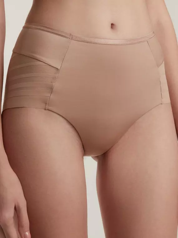 Трусы женские  "слип" с высокой линией талии  sport glam rp2097 телесный, 20С-0040КСП, 94/S, CONTE ELEGANT,  - 1