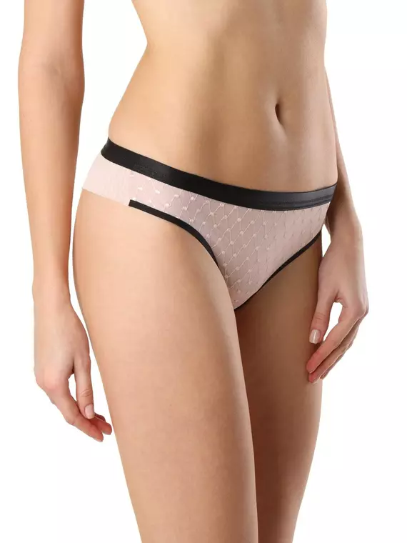 Трусы женские "танга" с низкой линией талии vogue tp6046 камея, 20С-0029КСП, 90/XS, CONTE ELEGANT,  - 1