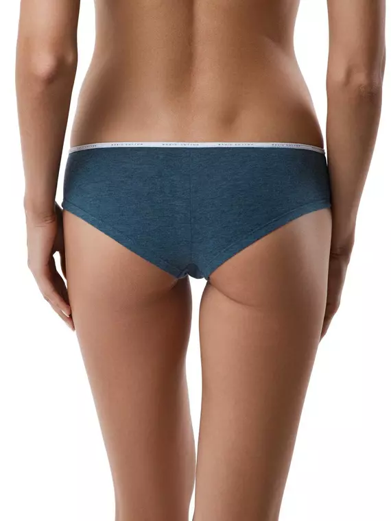 Трусы женские conte "хипстер" basic lhp 689 (в коробке) dark blue melange, 17С-306ТСП, 106/XL, CONTE ELEGANT,  - 2
