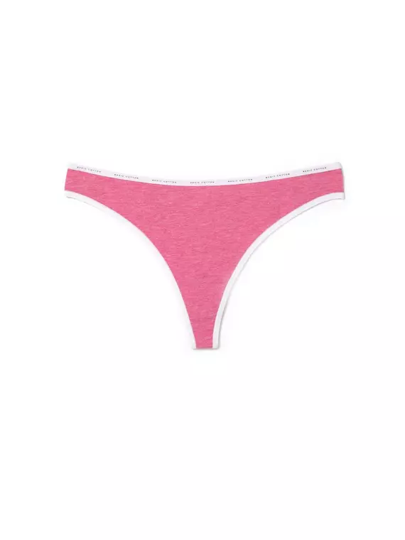 Трусы женские conte "стринг" basic lst 643 (в коробке) pink melange, 16С-260ТСП, 86/XXS, CONTE ELEGANT,  - 3