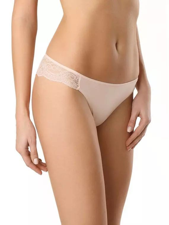 Трусы женские conte "стринг" monika lst 535 (в коробке) pearl, , 90/XS, CONTE ELEGANT, - 1