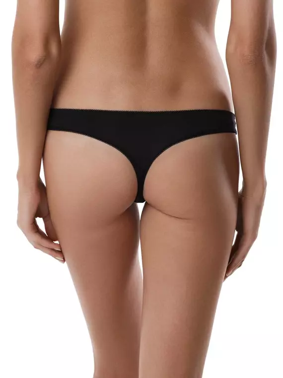 Трусы женские conte "стринг" annabella lst 658 nero, 16С-275ТСП, 86/XXS, CONTE ELEGANT,  - 2