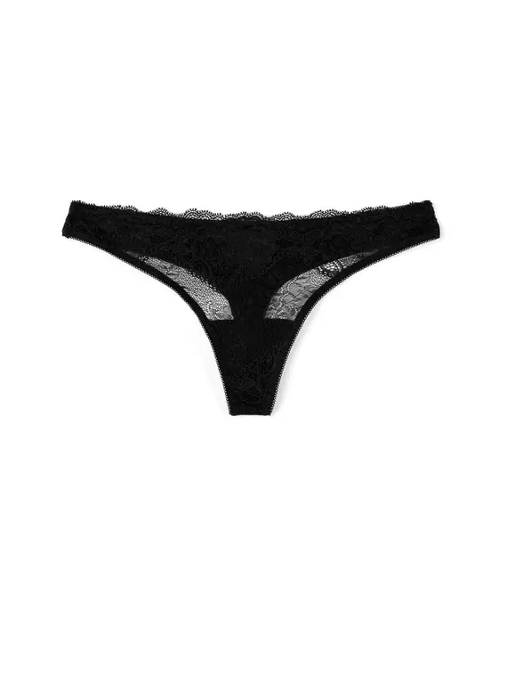 Трусы женские conte "стринг" annabella lst 658 nero, 16С-275ТСП, 86/XXS, CONTE ELEGANT,  - 3