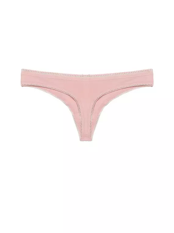 Трусы женские conte "стринг" ultra soft lst 795 (в коробке) powder pink, 17С-480ТСП, 90/XS, CONTE ELEGANT,  - 4