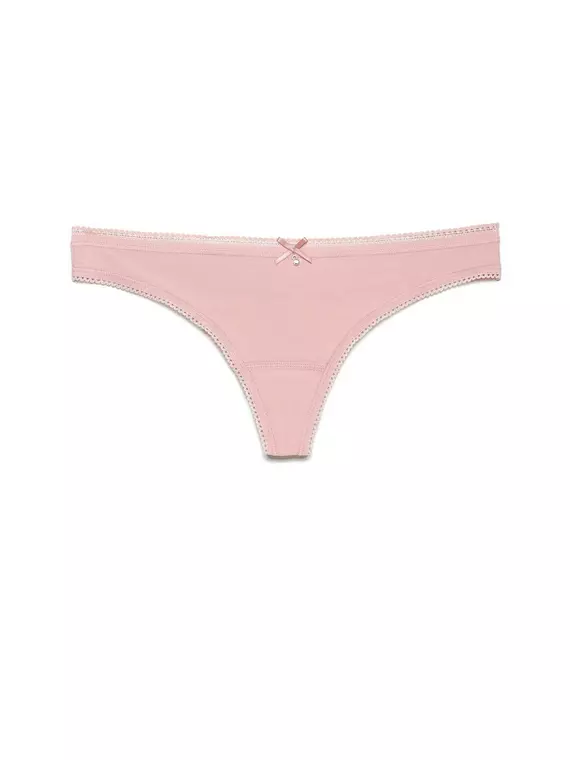 Трусы женские conte "стринг" ultra soft lst 795 (в коробке) powder pink, 17С-480ТСП, 90/XS, CONTE ELEGANT,  - 3