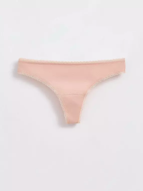 Трусы женские женские "string" basic line lst 2029 (вешалка) peach, 20С-1091ТСП, 94/S, CONTE ELEGANT,  - 1