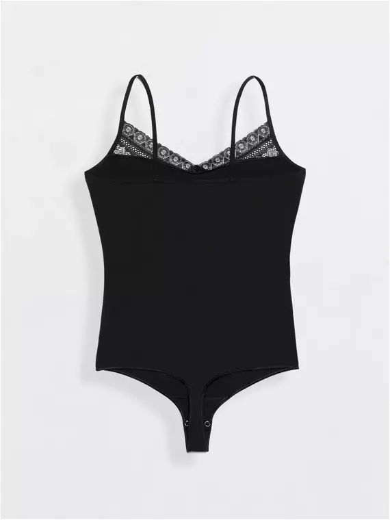 Боди женское conte macramer art lbt 1020 black, 18С-808ТСП, 170-100-106/XL, CONTE ELEGANT,  - 4