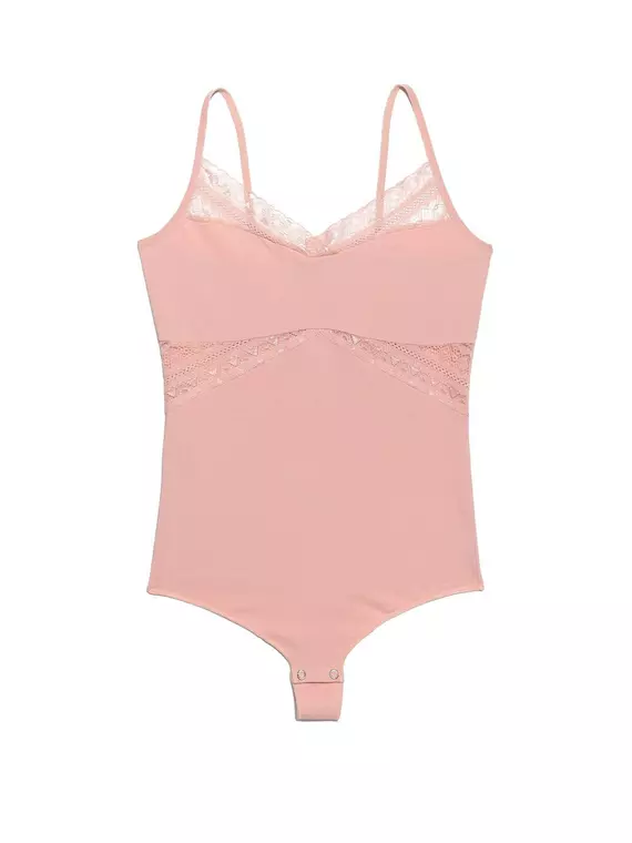 Боди женское conte macramer art lbt 1020 powder pink, 18С-808ТСП, 170-84-90/XS, CONTE ELEGANT,  - 3