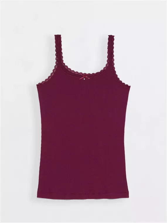 Топ женский secret charm lt 985 bordo, 18С-771ТСП, 170-84/XS, CONTE ELEGANT,  - 3
