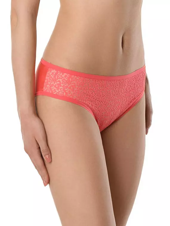 Трусы женские conte "слип" tatouage rp3043 коралл, , 94/S, CONTE ELEGANT, - 1