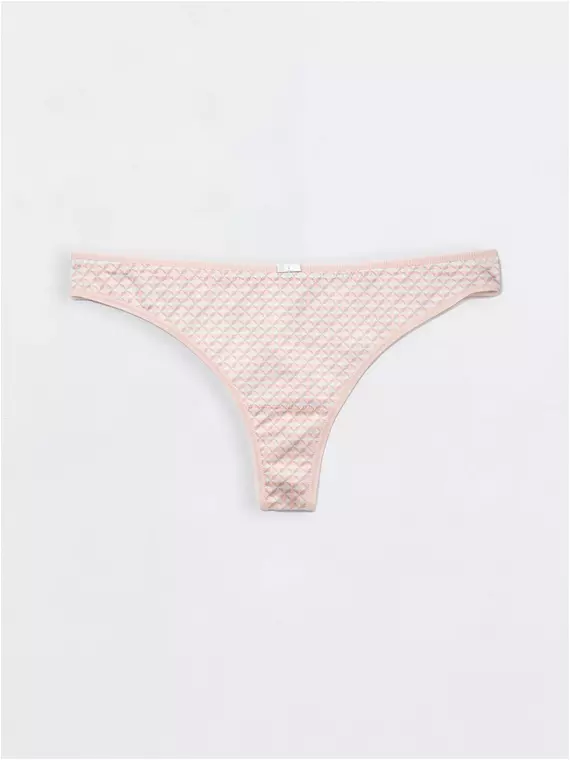 Трусы женские conte "стринг" mosaique rp5038 камея набивной, 17С-0004КСП, 94/S, CONTE ELEGANT,  - 3