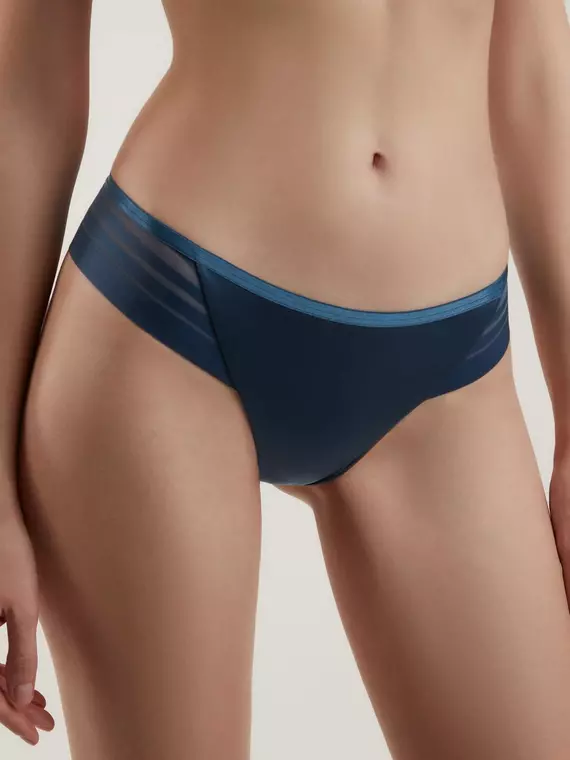 Трусы женские conte "танга" sport glam rp6028 маренго, 17С-0010КСП, 102/L, CONTE ELEGANT,  - 1