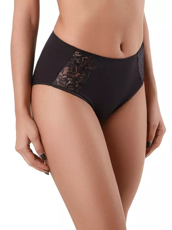 Трусы женские conte "слип" sensuelle rp2022 черный, 16С-0096КСП, 118/4XL, CONTE ELEGANT,  - 1