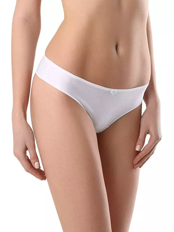 Трусы женские conte "танга" voyage rp6051 белый, 18С-0031КСП, 90/XS, CONTE ELEGANT,  - 1