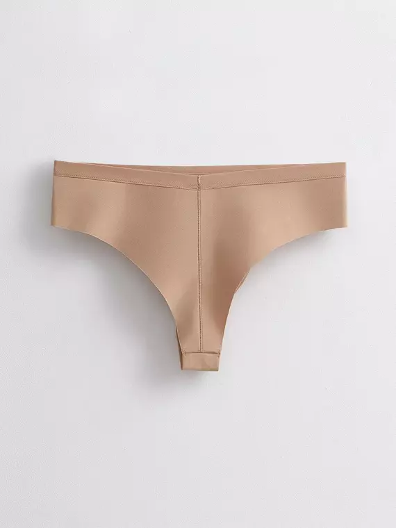 Хлопковые женские трусы «танга» assorti rp6107 телесный, 20С-0041КСП, 102/L, CONTE ELEGANT,  - 4