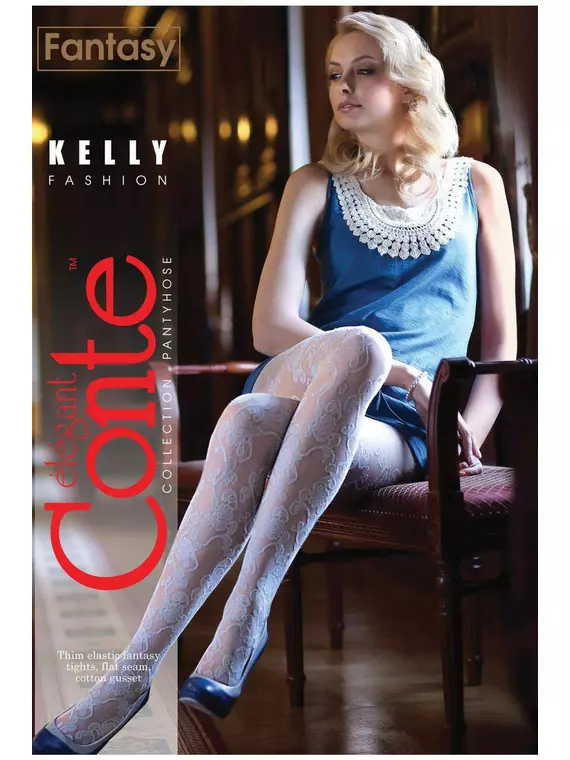 Колготки женские conte kelly fumo, 13С-13СП, 2, CONTE ELEGANT,  - 1