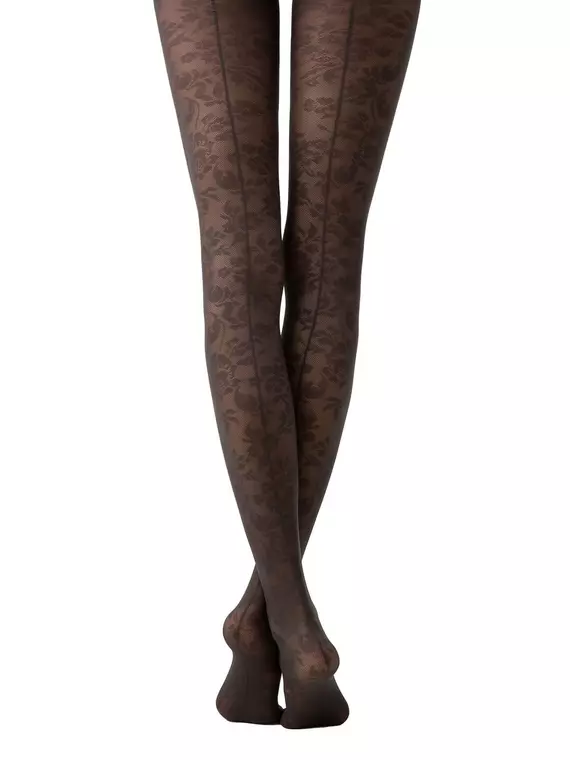 Колготки женские conte lace grafit, 13С-14СП, 2, CONTE ELEGANT,  - 2