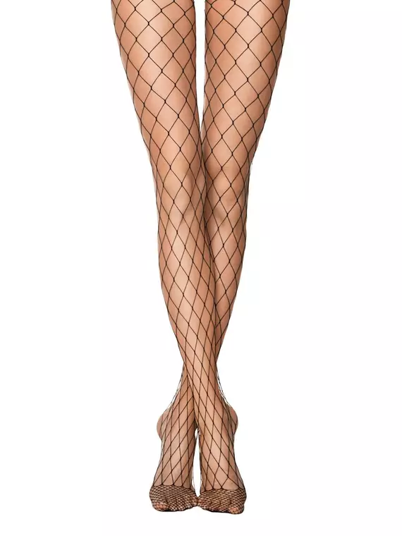 Колготки в крупную сетку rette super max nero, 18С-67СП, 3, CONTE ELEGANT,  - 2