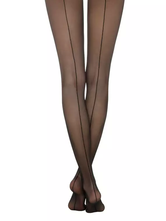 Колготки c имитацией шва conte line nero, 20С-45СП, 4, CONTE ELEGANT,  - 5
