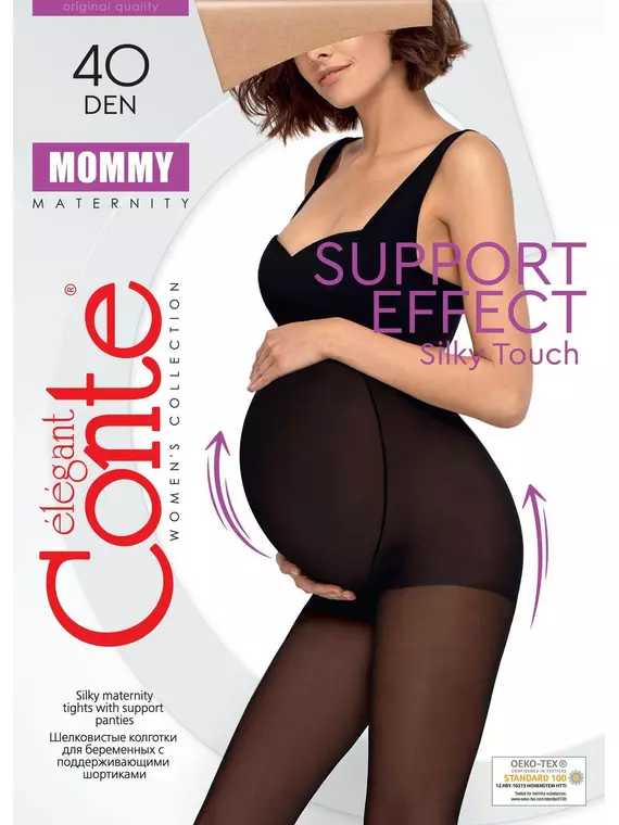 Колготки женские для беременных «mommy» bronz, 20С-103СП, 2, CONTE ELEGANT,  - 2