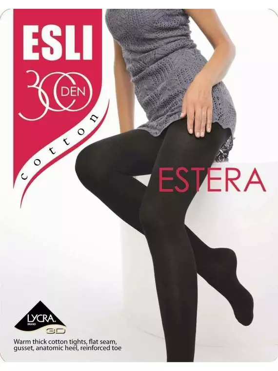 Колготки женские esli estera 300 den, 14С-65СПЕ, 2, ESLI,  - 9