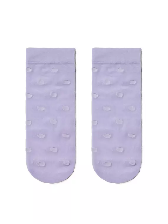 ​носки женские в горошек fantasy 16с-124сп violet, 16С-124СП, 36-39 (23-25), CONTE ELEGANT,  - 2